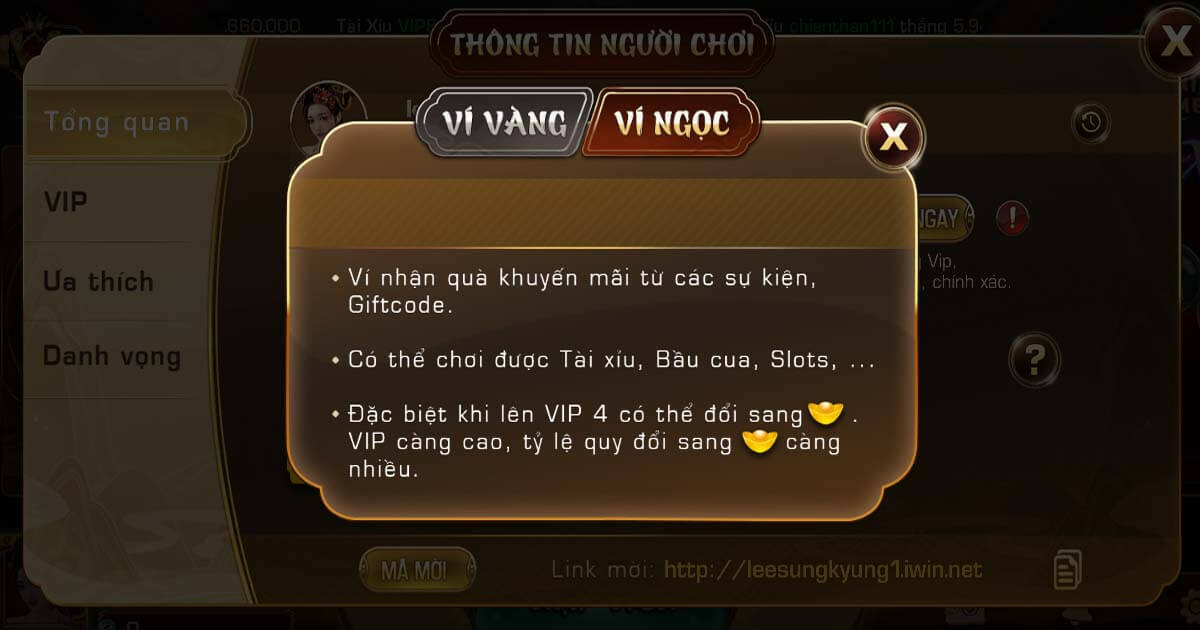 Công dụng của ví ngọc Iwin